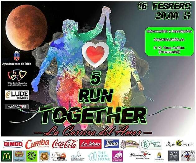 Cartel de la carrera (Foto TA)